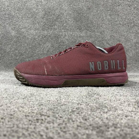 NOBULL Outwork Edge Men\'s Size 13 Maroon Athletic Crossfit Gym Shoes Used main image 8